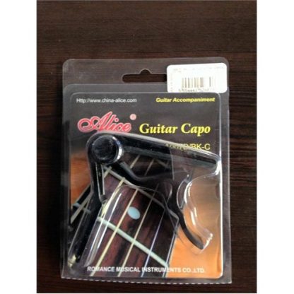 Alice Gitar Kapo A007D Bk-C Siyah Klasik