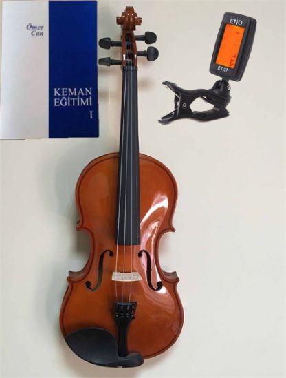 Silverio Keman 4/4- Ö.Can Keman Kitap,Kutu,TunerReçine,Yastık+Tel