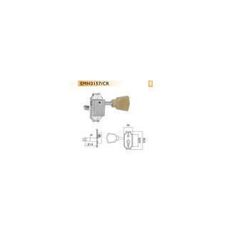 VALENCIA ELEKTRO GİTAR BURGUSU 3+3 : EMH3157CRR3L3