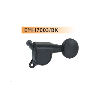 VALENCIA ELEKTRO GİTAR BURGUSU, SİYAH 6 SAĞ (MACHINE HEAD): EMH7003BKR6
