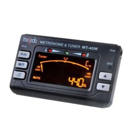Musedo MT-40 Kromatik Akort Aleti ve Metronom Tuner MT40
